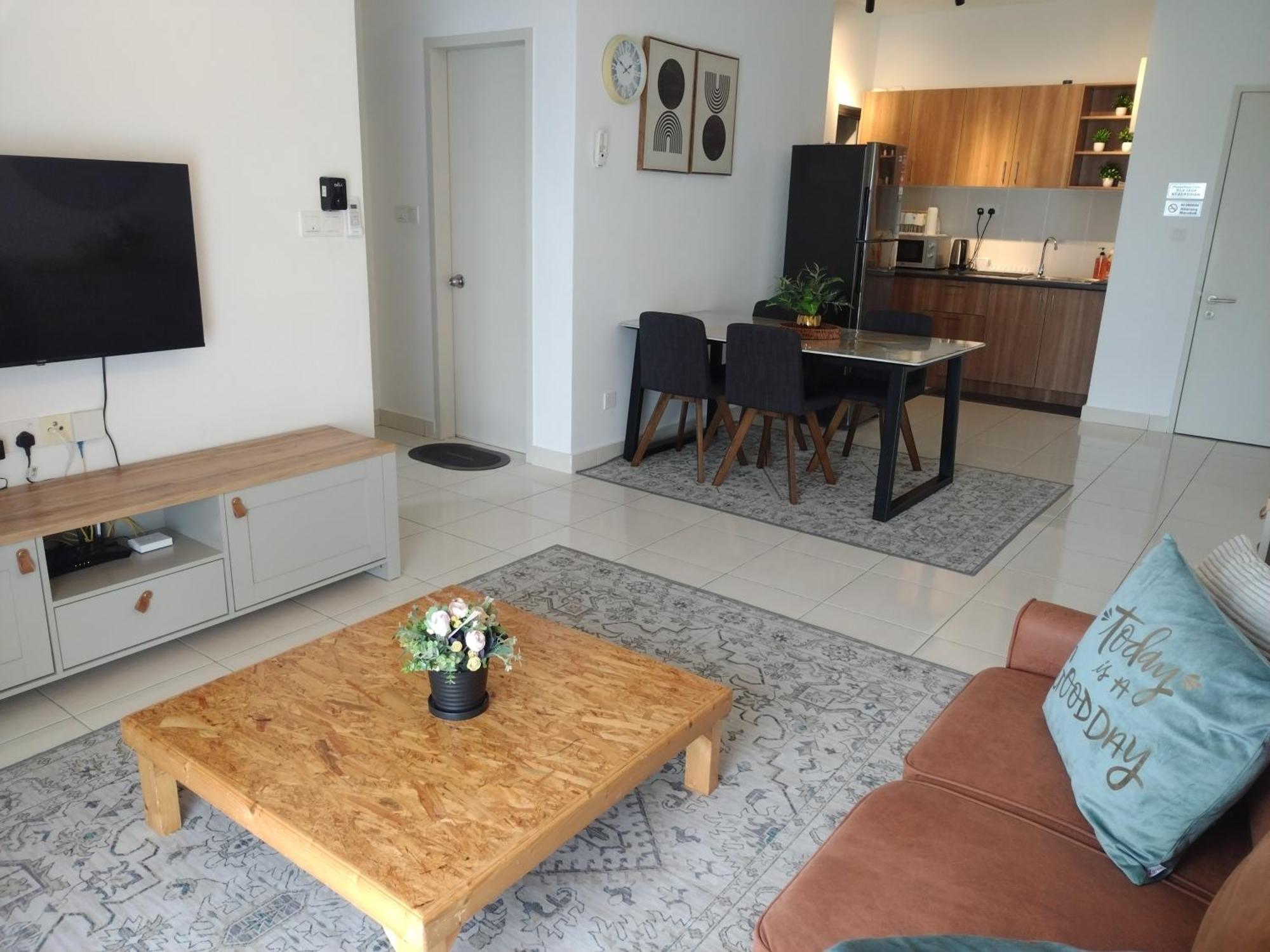 Apartment Mamaqarl Near Klia With Wi-fi And Transport